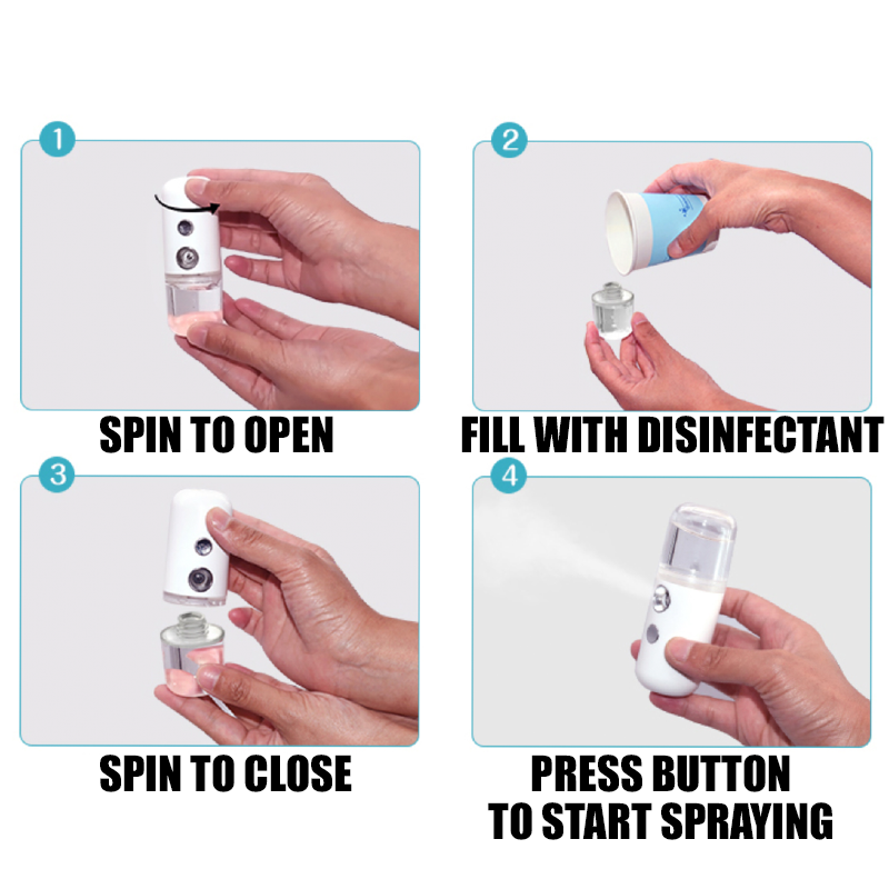 Tragbares USB Nano Fumigationsspray