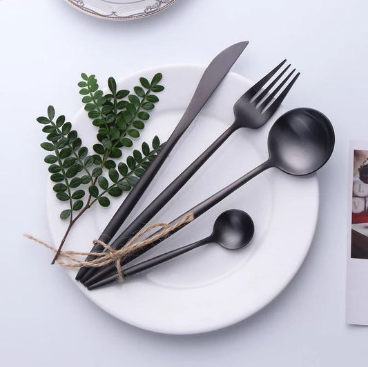 Luxus Edelstahl Besteckset: Stilvolles Essen für jeden Anlass