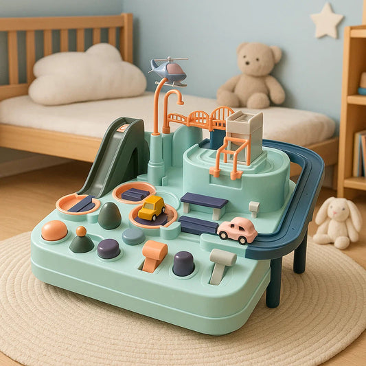 Sandsberg | Abenteuer-Spielzeugauto-Set für Kinder – 4-teiliges Lernspielset