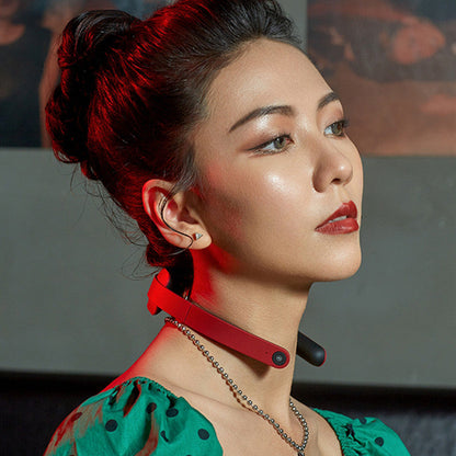 Sandsberg | Tragbarer drahtloser intelligenter Nackenmasseur mit Heizfunktion, 5 Massagemodi und Niederfrequenz-Pulstechnologie, zur Linderung von Nacken-, Muskel-, Schulter- und Halsbeschwerden