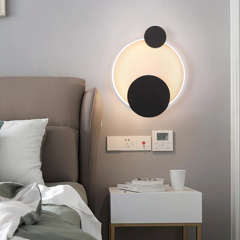 Moderne LED-Wandleuchte im kreativen Design – Dekorative Beleuchtung für Wohnzimmer und Flur