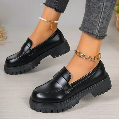 Orthopedische mocassins voor dames met satijnen kruisje