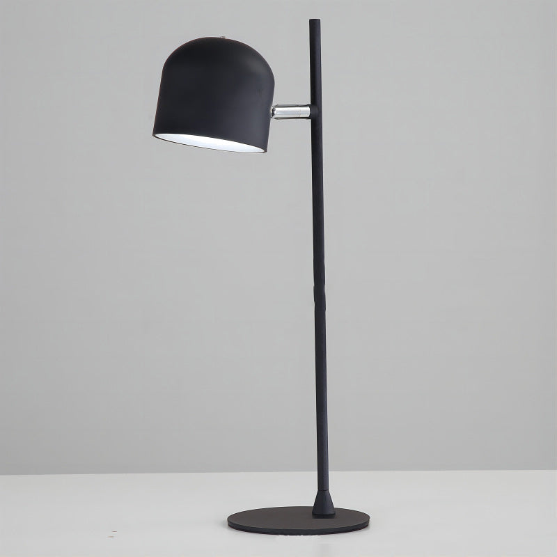 Zeitgenössische kreative Zylinder-Scheibenbasis wiederaufladbare Metall-Kunststoff LED-Tischlampe für das Schlafzimmer