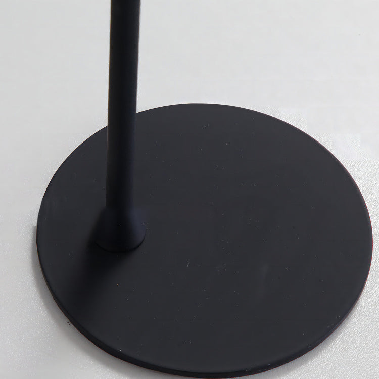 Zeitgenössische kreative Zylinder-Scheibenbasis wiederaufladbare Metall-Kunststoff LED-Tischlampe für das Schlafzimmer