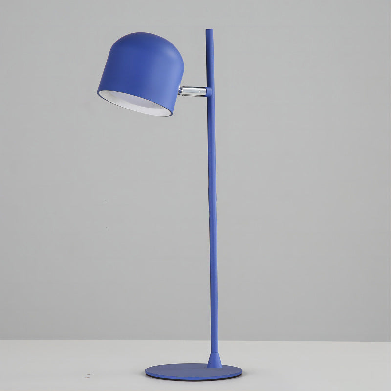Zeitgenössische kreative Zylinder-Scheibenbasis wiederaufladbare Metall-Kunststoff LED-Tischlampe für das Schlafzimmer