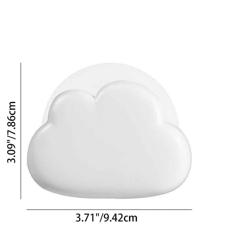 Zeitgenössische Nordische Wiederaufladbare ABS PP Wolke LED Kleine Tischlampe Nachtlicht Für Nachttisch