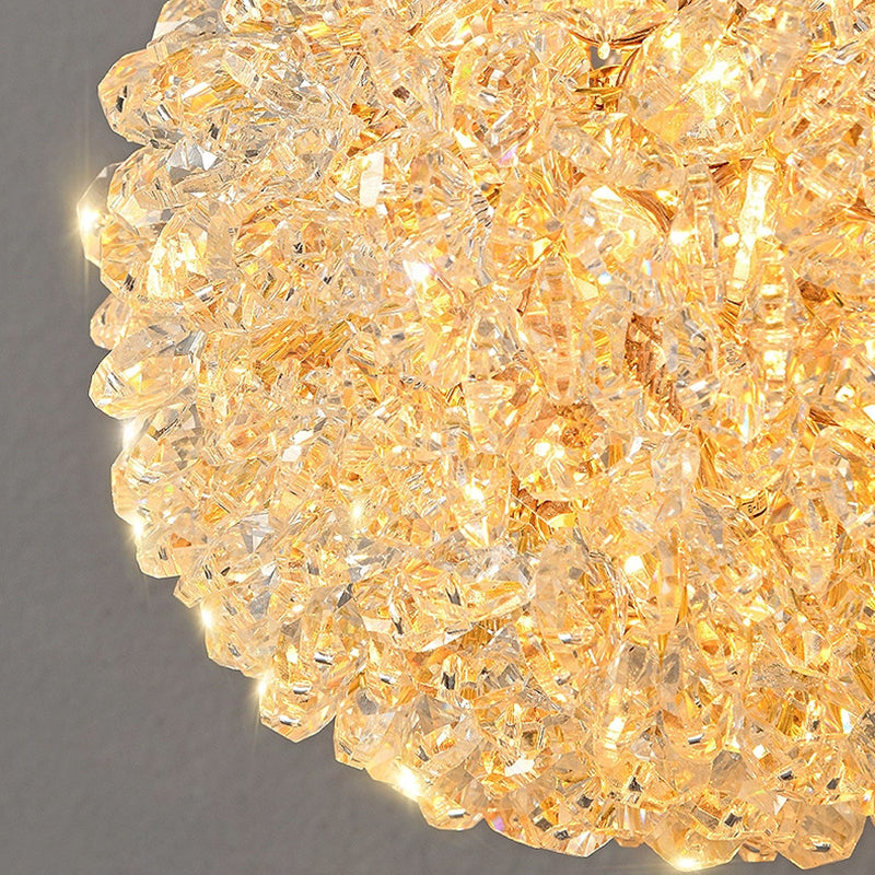 Moderne Luxus Hardware Kristall Ball Diamant 1/2 Licht Wandleuchte Lampe für Nachttisch