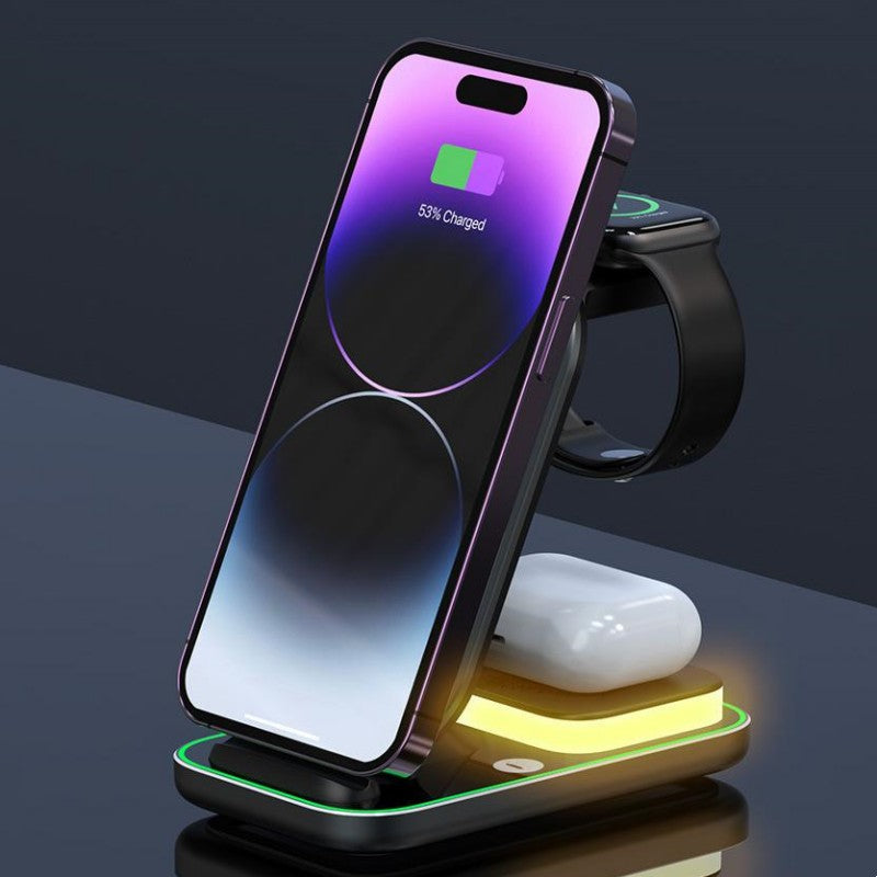 Sandsberg | Multifunktionaler magnetischer kabelloser Lade-Handyständer