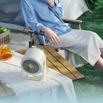 Sandsberg | Desktop + Wandmontierter kleiner tragbarer leiser Ventilator