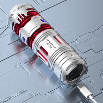 Sandsberg | Hochintensive wiederaufladbare superhelle Fingerspitzen-Gyro-Taschenlampe