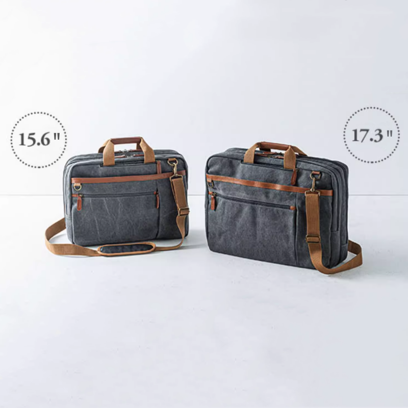 Sandsberg | Retro Freizeit Umhängetasche mit Laptopfach