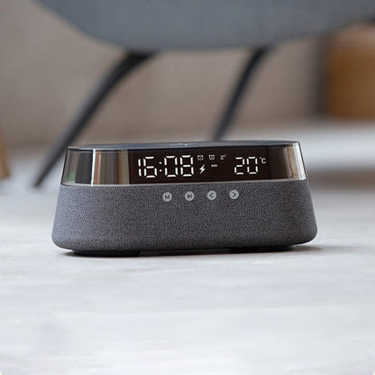 Sandsberg | Nachtlicht drahtloses Lade-Alarmsignal Retro Bluetooth Lautsprecher