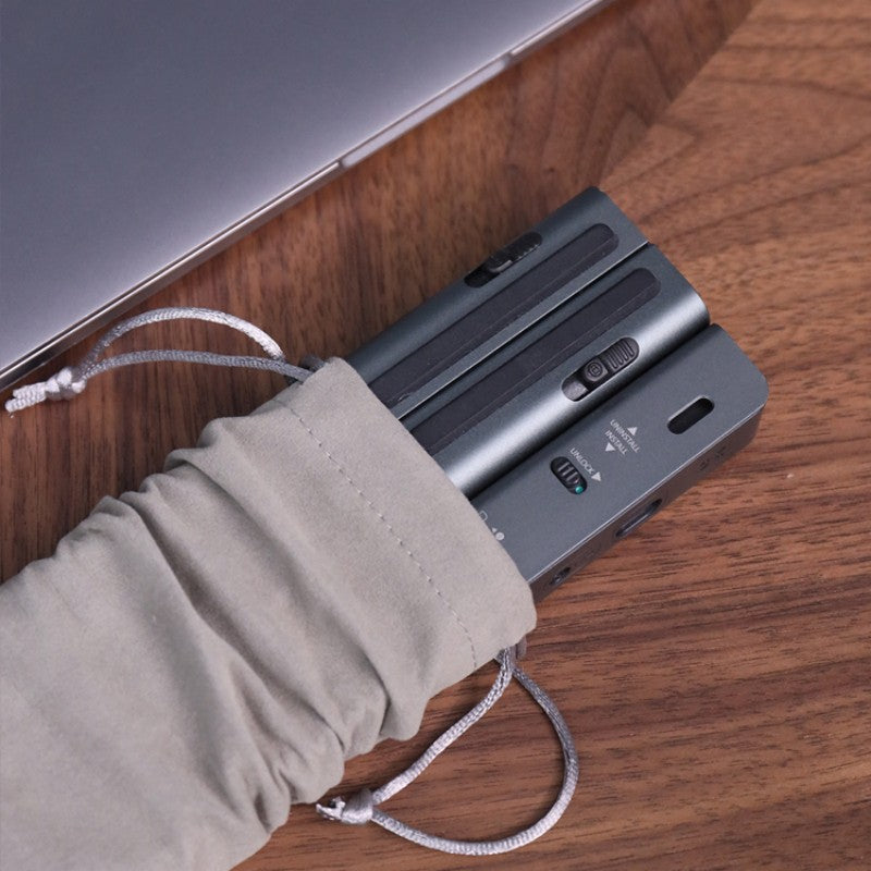 Sandsberg | Abnehmbarer faltbarer Laptopständer mit Dockingstation