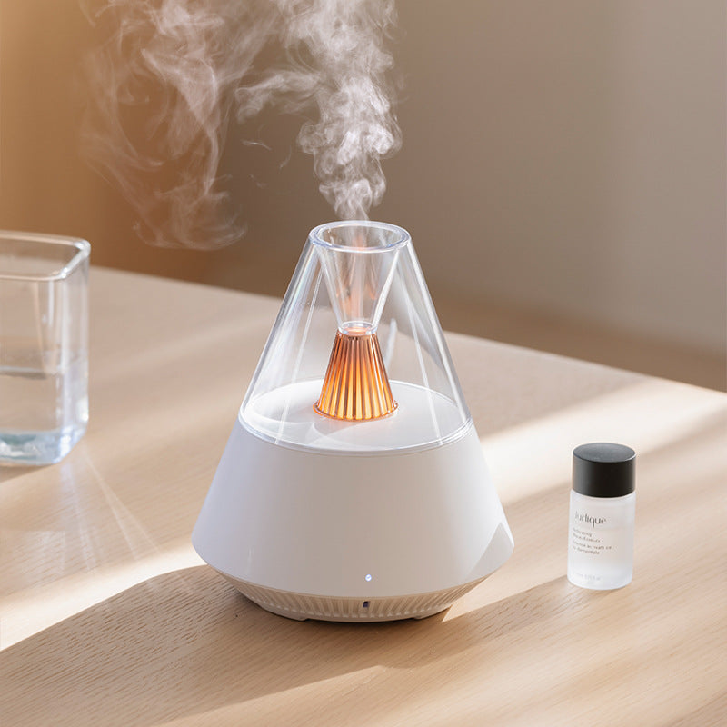 Sandsberg | Mist-Luftbefeuchter mit schlafförderndem Kerzenlicht-Aromatherapie
