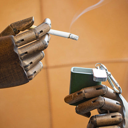 Sandsberg | Kreativer tragbarer Aschenbecher mit Deckel