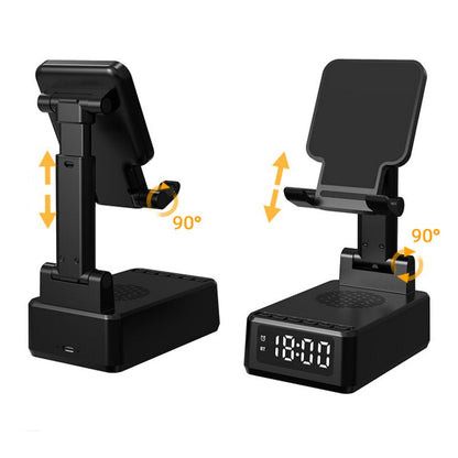 Sandsberg | Bluetooth-Lautsprecher Wireless Charging Zusammenklappbarer drehbarer Telefonständer