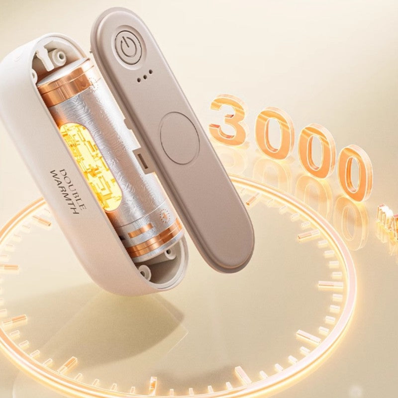 Sandsberg | Tragbarer 2-in-1 Magnetheiz-Handwärmer & Ladegerät