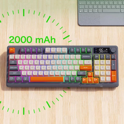 Sandsberg | Wiederaufladbare Silent Dual Mode Bluetooth Drahtlose Tastatur