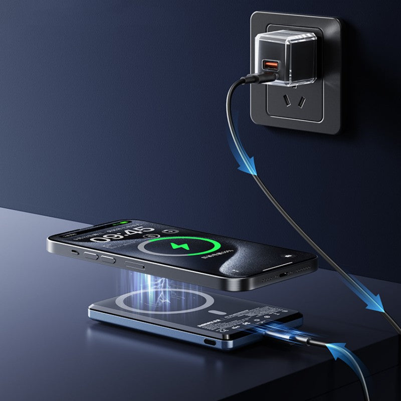 Sandsberg | Ultra-slim und tragbare magnetische kabellose Powerbank