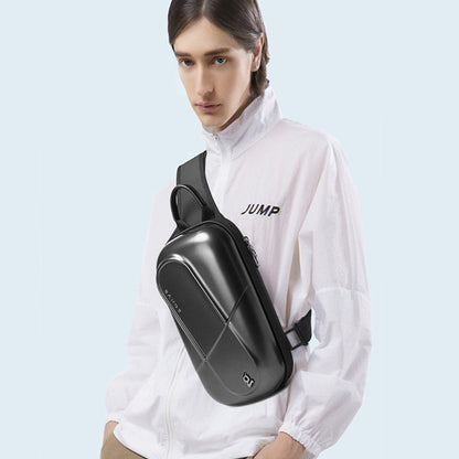 Sandsberg | Lässige Crossbody Hartschalen Wasserdichte Slingtasche