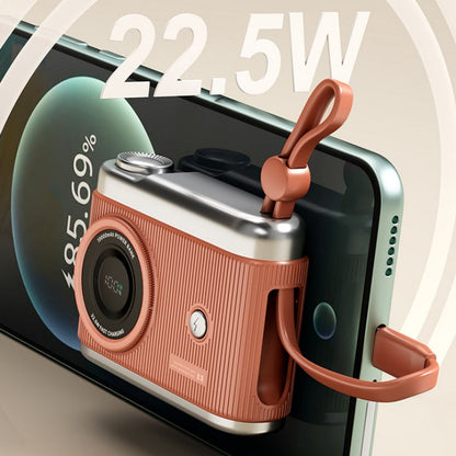 Sandsberg | 10000mAh Kompakte Tragbare Powerbank Mit Integrierten Kabeln