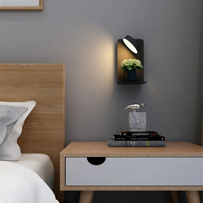Sandsberg | LED Wandleuchte multifunktional dimmbar mit USB-Ladegerät für das Schlafzimmer