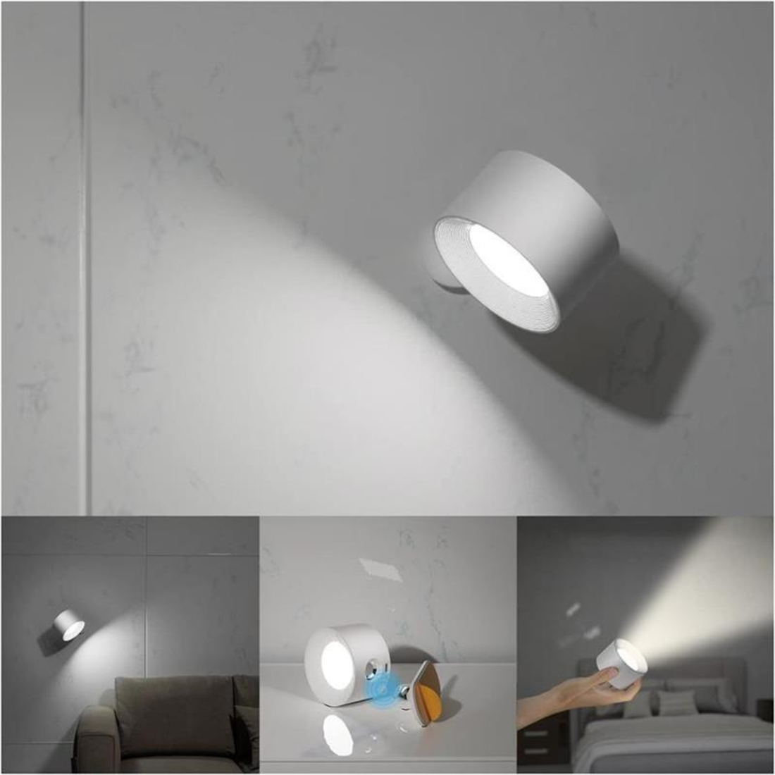 Sandsberg – kabellose Wandlampe