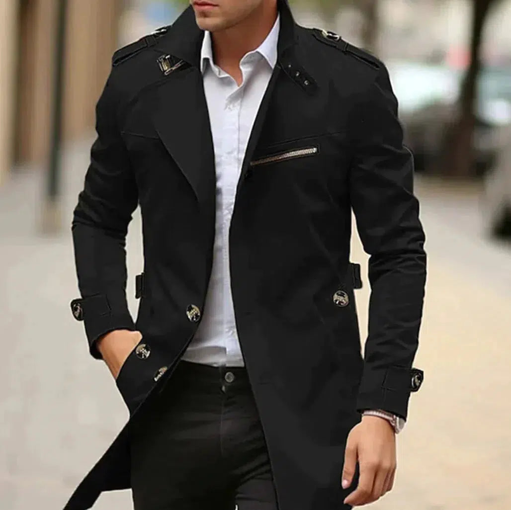 Carletti - Eleganter Frühlings-Trenchcoat für Herren