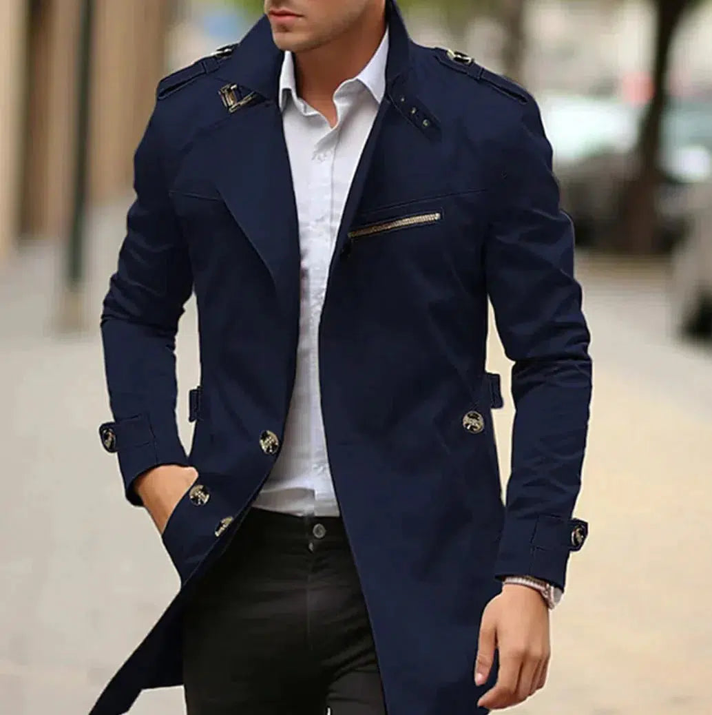 Carletti - Eleganter Frühlings-Trenchcoat für Herren