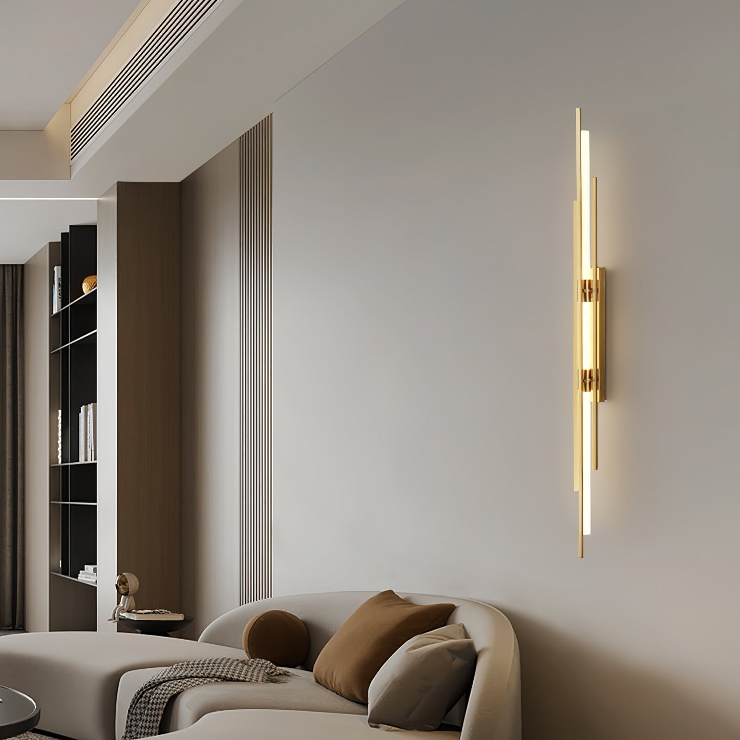 Sandsberg | LuxeAura – Opulente Gold Wandlampe für elegante Räume