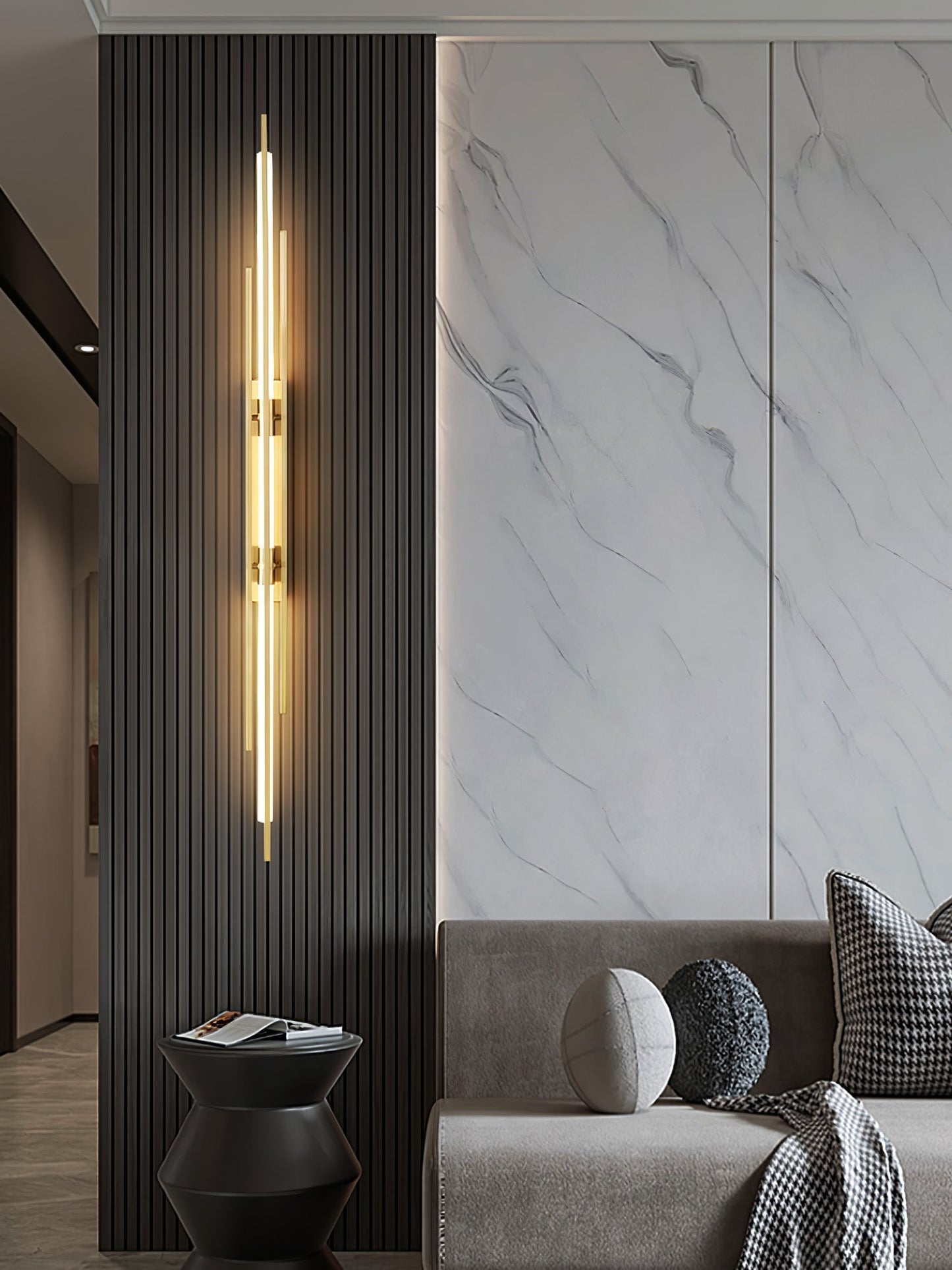 Sandsberg | LuxeAura – Opulente Gold Wandlampe für elegante Räume