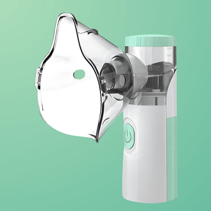 Sandsberg | Vernebler zur Linderung von Asthma | Kompakter tragbarer Inhalator für Zuhause & unterwegs