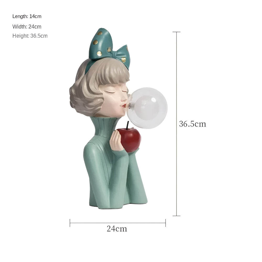 Sandsberg | BubbleFairies Tischlampe – Verzauberndes Quartet Cartoon Mädchen Figurine Licht