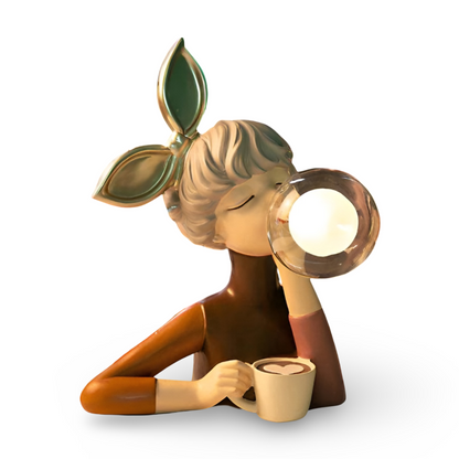 Sandsberg | BubbleFairies Tischlampe – Verzauberndes Quartet Cartoon Mädchen Figurine Licht