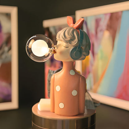 Sandsberg | BubbleFairies Tischlampe – Verzauberndes Quartet Cartoon Mädchen Figurine Licht