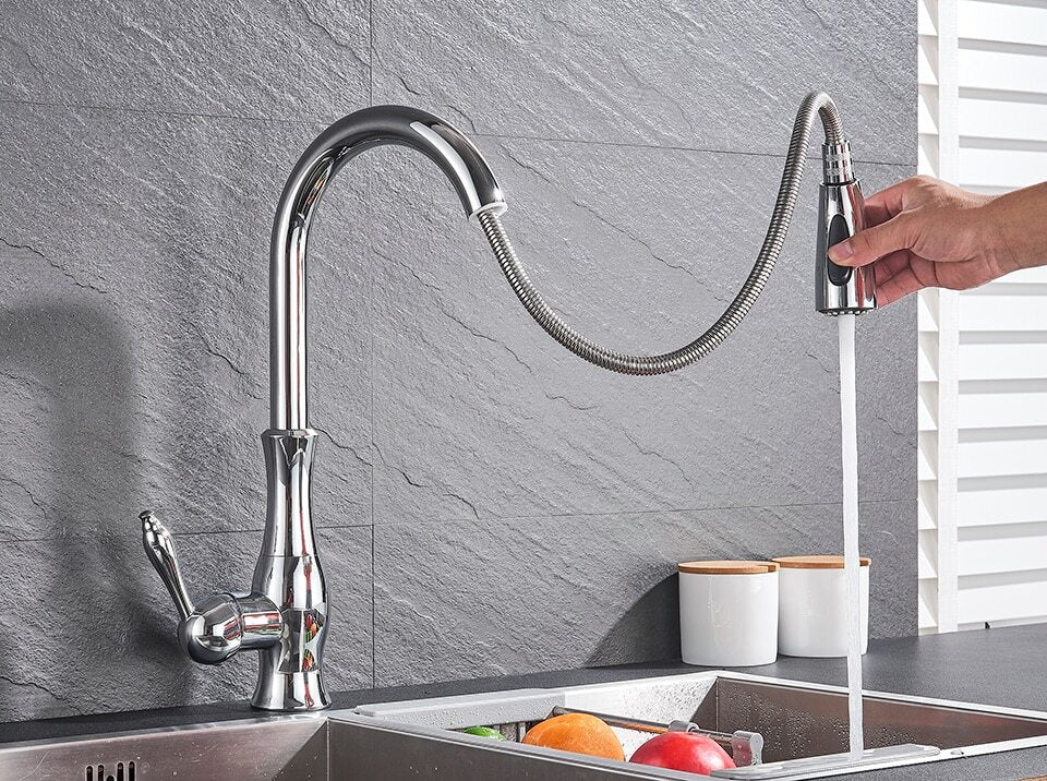 Sandsberg | Ausziehbarer Küchenwasserhahn