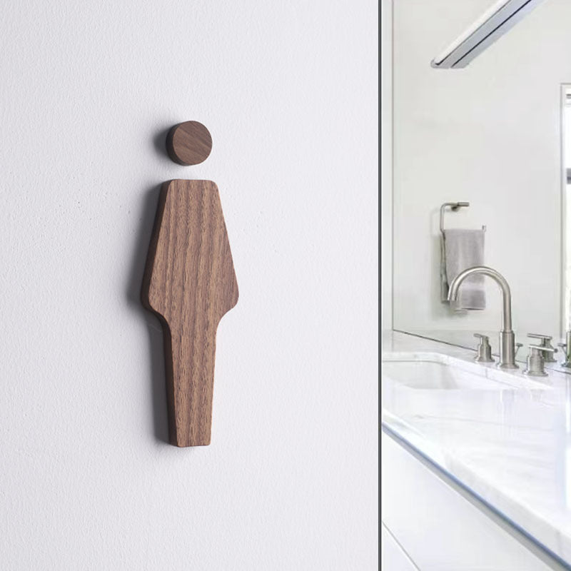 Sandsberg | Holzschild für die Toilette