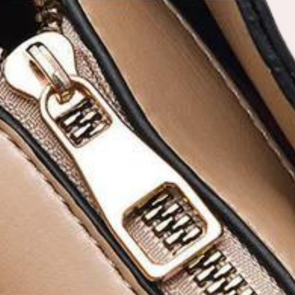 Sandsberg | Vero – Elegante Lederhandtasche mit mehreren Fächern | Stylische Schulter- & Umhängetasche