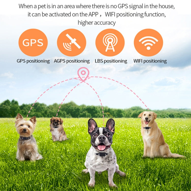 Sandsberg | P03 2G Wasserdichter GPS-Tracker für Haustiere GPS+AGPS+WiFi+LBS Locator