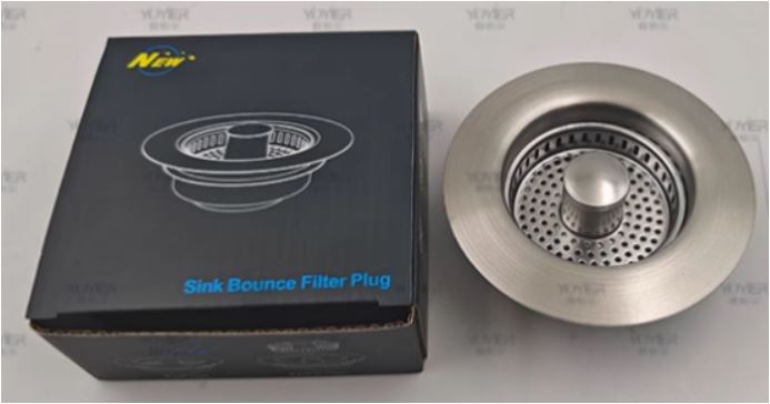 Sandsberg | Upgrade 3-in-1 Küchenspüle Abfluss Sieb