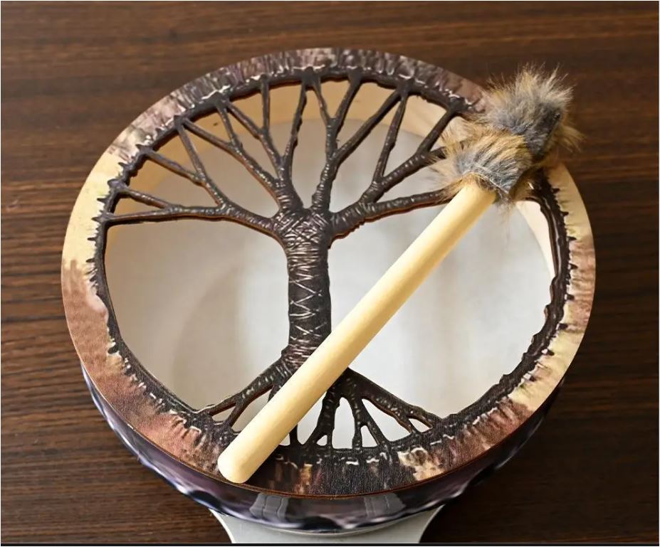 Sandsberg | Schamanentrommel "Baum des Lebens" Sibirische Trommel Geistermusik