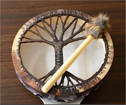 Sandsberg | Schamanentrommel "Baum des Lebens" Sibirische Trommel Geistermusik