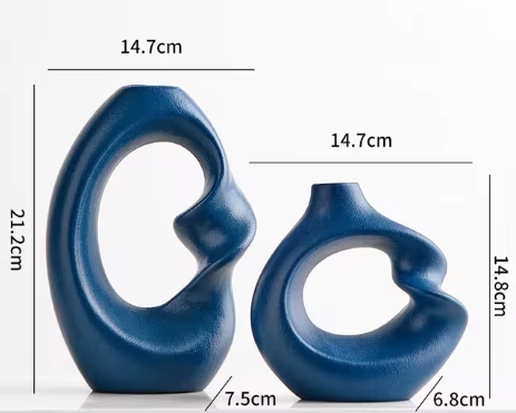 Kreative Kurven Dekorative Vase