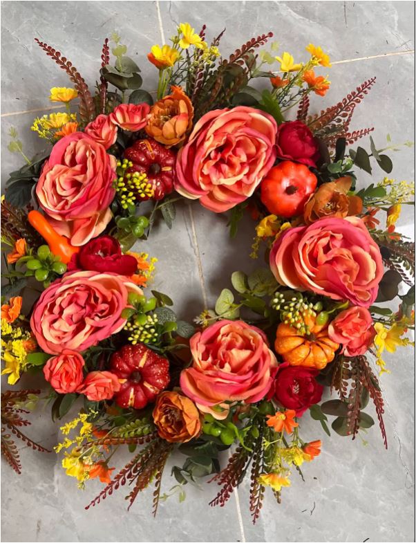 Sandsberg | Herbst-Ausverkauf Herbstlicher Kürbis-Kranz