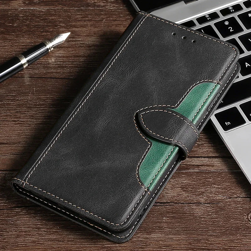 Wallet Magnetische Flip-Lederhülle für iPhone