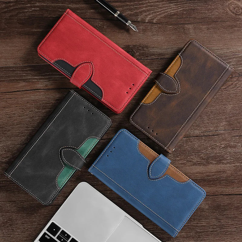 Wallet Magnetische Flip-Lederhülle für iPhone