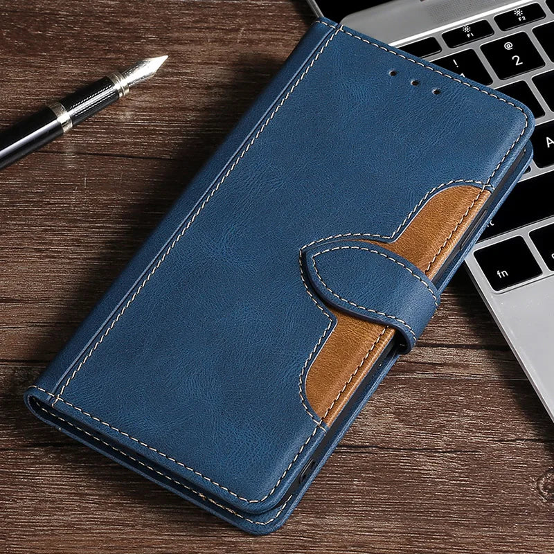 Wallet Magnetische Flip-Lederhülle für iPhone