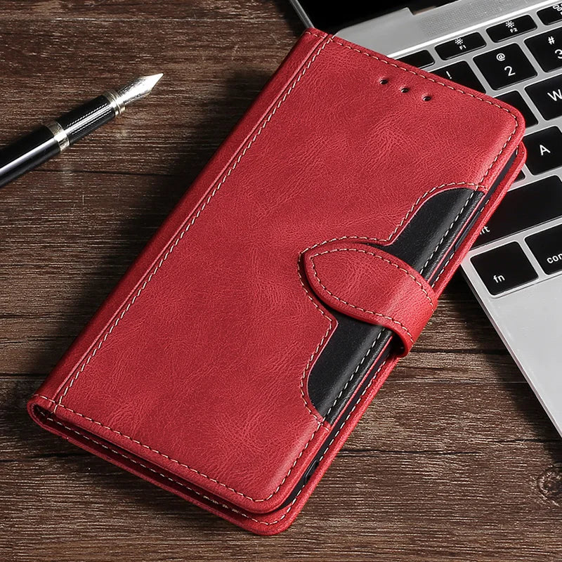 Wallet Magnetische Flip-Lederhülle für iPhone