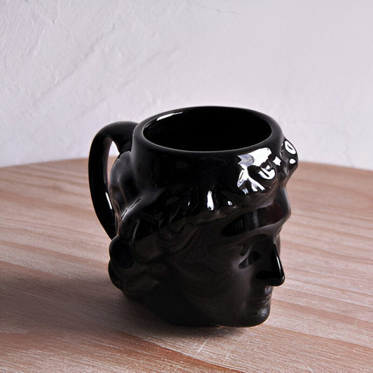 Keramische David Kopf Kaffeetasse