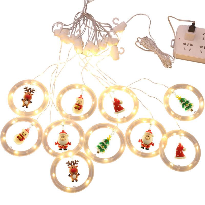 (🎅Early Xmas Sale🎅) Weihnachts-LED-Vorhang-Lichterkette